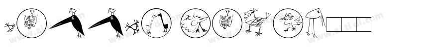 Little bird字体转换